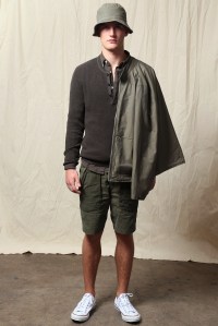 The relaunch of men's Abercrombie & Fitch Spring 2016 collection under VP men's designer Aaron Levine.