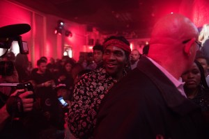 Pusha T at the launch party for his Adidas EQT Guidance 93 “Black Market” sneaker.