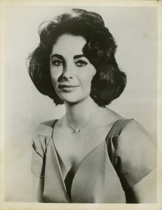 Elizabeth Taylor, source for Andy Warhol's Silver Liz