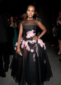 Kerry Washington in Giambattista Valli couture.