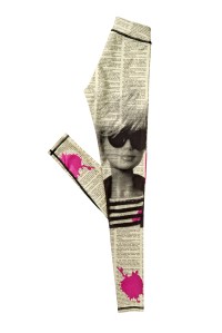 Leggings from the Barbie and Andy Warhol collection to be sold exclusively through Ron Robinson.