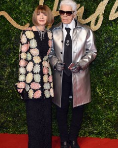 Karl Lagerfeld Anna Wintour