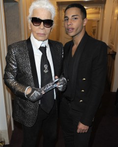 Karl Lagerfeld Olivier Rousteing