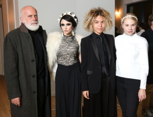 Francesco Clemente, Stacey Bendet, Cleo Wade and Gigi Burris.
