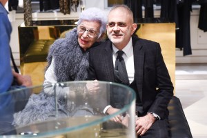 Iris Apfel and David Hoey