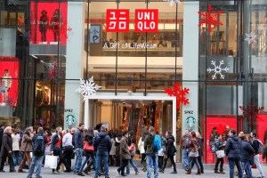 Black Friday shoppers in New York City