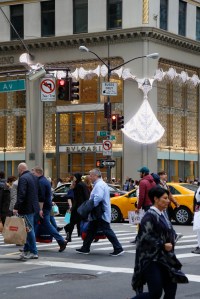 Black Friday shoppers in New York City