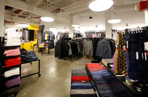 Inside the Bloomingdale's Outlet in the Upper West Side.