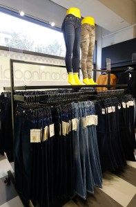 Inside the Bloomingdale's Outlet in the Upper West Side.