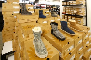 Inside the Bloomingdale's Outlet in the Upper West Side.