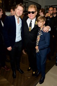 Christopher Bailey Elton John Romeo Beckham