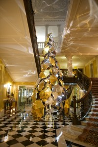 Burberry Christmas tree Claridge's