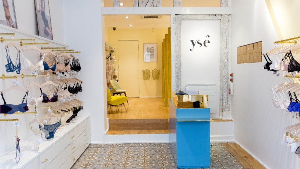 Inside the Ysé store in Paris