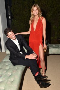Wes Gordon and Constance Jablonski 2015 CFDA/Vogue Fashion Fund Dinner