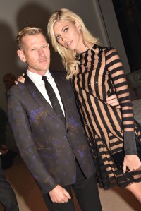 Paul Andrew and Devon Windsor 2015 CFDA/Vogue Fashion Fund Dinner