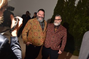 Robert Tagliapietra and Jeffrey Costello 2015 CFDA/Vogue Fashion Fund Dinner