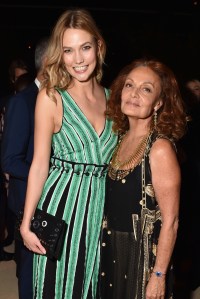 Karlie Kloss and Diane von Furstenberg 2015 CFDA/Vogue Fashion Fund Dinner