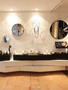 Chanel beauty boutique in Paris’ Marais district