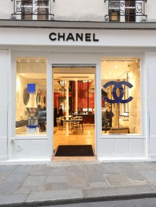 Chanel beauty boutique in Paris’ Marais district