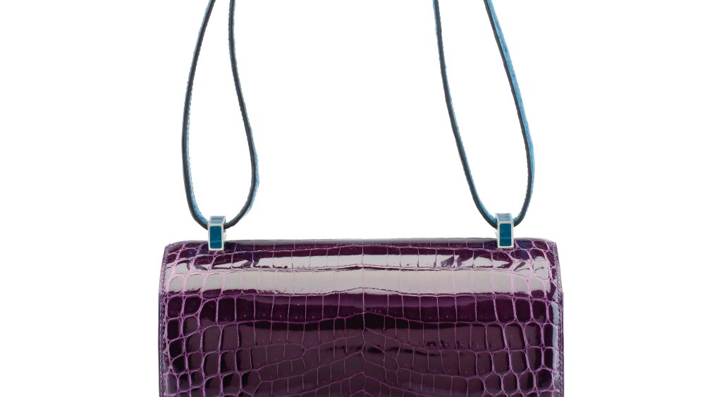 A lot from Christie's New York handbag auction.