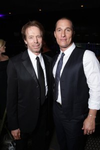 Jerry Bruckheimer and Matthew McConaughey