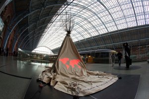 Dress for Our Time installation