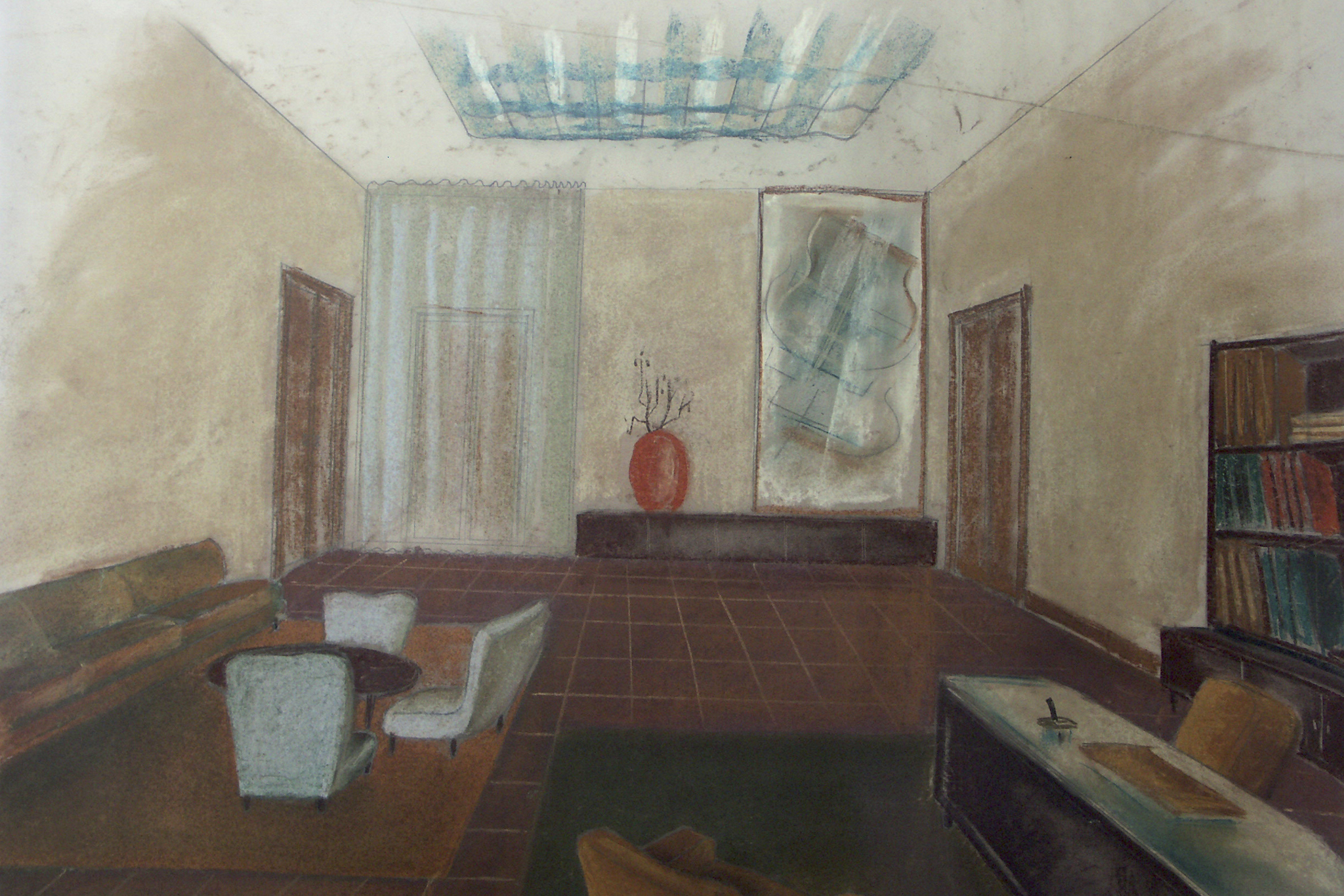 A sketch by Guglielmo Ulrich.