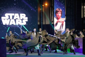 Galeries Lafayette's "Star Wars"-themed street display