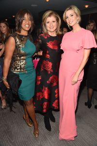 Gayle King, Arianna Huffington and Ivana Trump