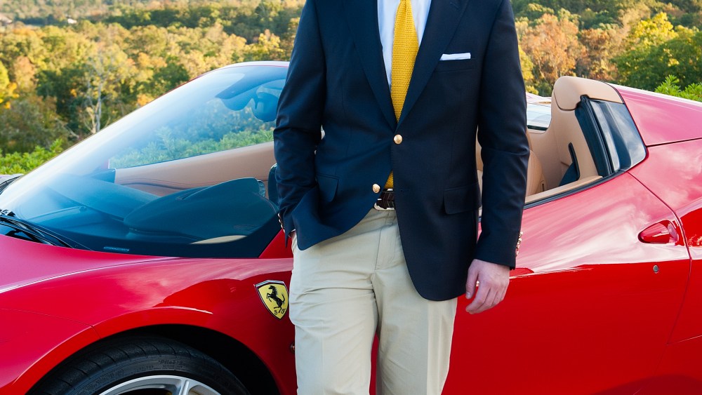 Hardwick blazer Garden & Gun style award