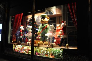 holiday windows Harrods