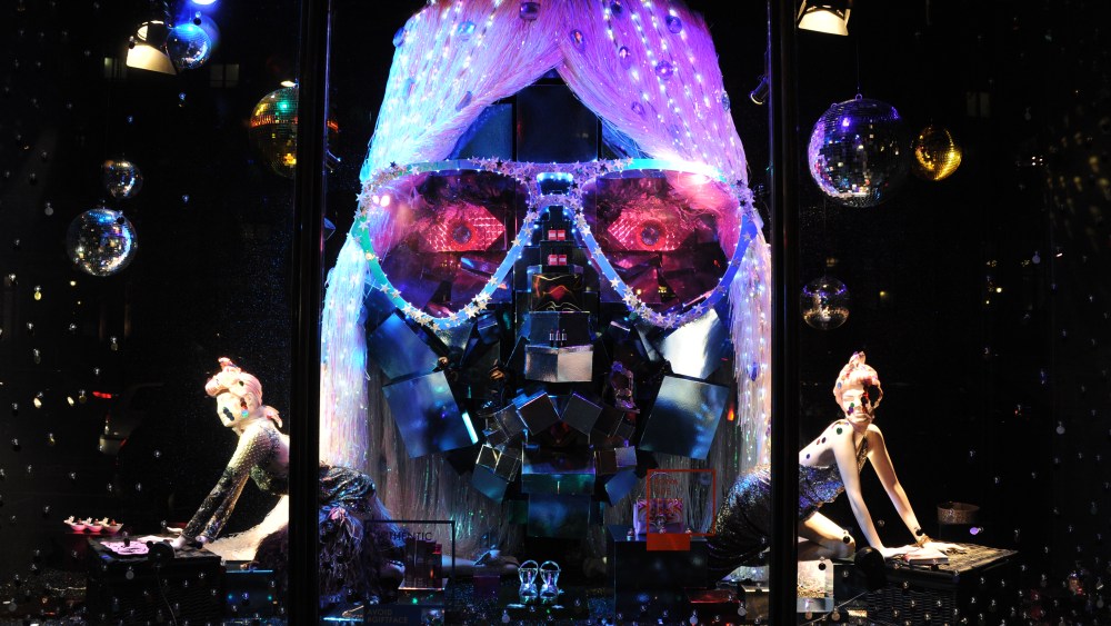 holiday windows Harvey Nichols