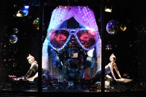 holiday windows Harvey Nichols