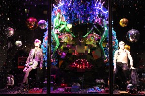 holiday windows Harvey Nichols