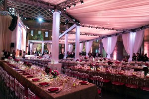 The scene at Smithsonian's National Portrait Gallery.