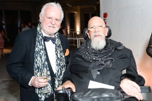 Bill Fagaly and Chuck Close