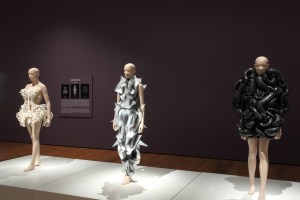 Inside the “Iris van Herpen: Transforming Fashion” exhibition.