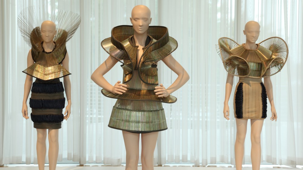 Inside the “Iris van Herpen: Transforming Fashion” exhibition.