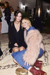 Courteney Cox and Emily Ward