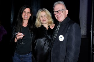 Claudia Huidobro, Christine Bergstrom and Jean Paul Gaultier