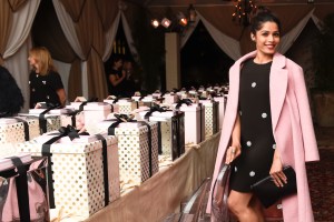 Freida Pinto kate spade new york: ALL IN GOOD TASTE HOLIDAY DINNER