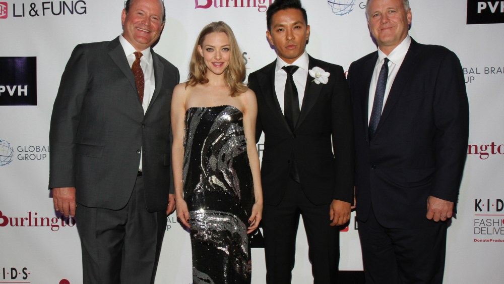 Stuart Brister, Amanda Seyfried, Prabal Gurung and Dow Famulak.