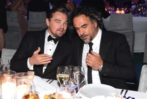 Leonardo Dicaprio and Alejandro Gonzalez Inarritu