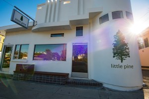 Outside of Little Pine.