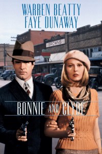 A "Bonnie and Clyde" movie poster.