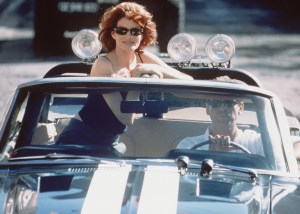 Rene Russo And Pierce Brosnan in a scene from "The Thomas Crown Affair."