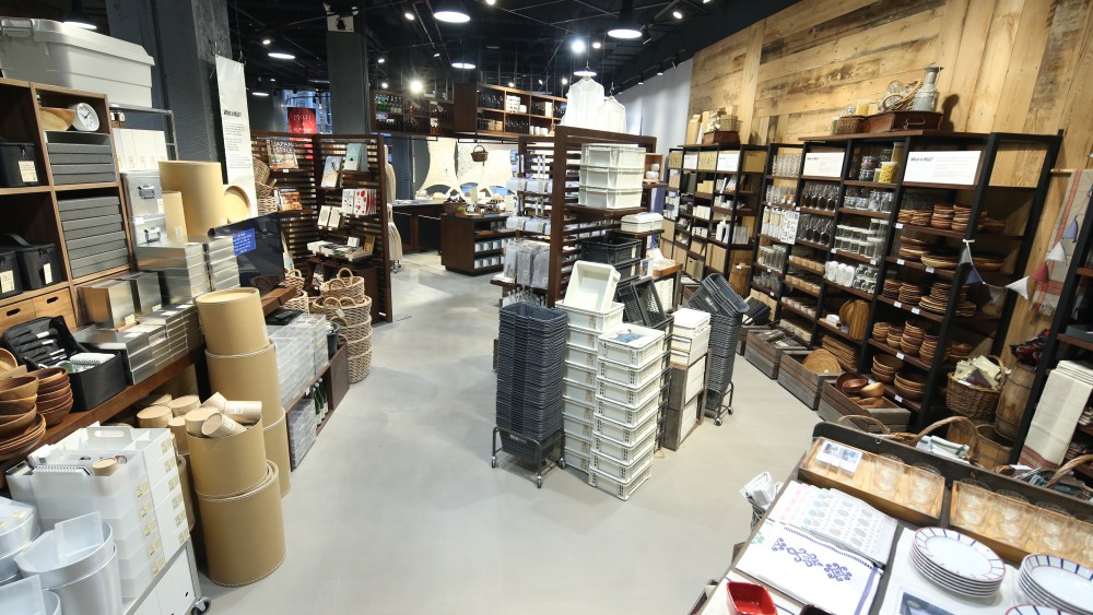 Inside Muji on Fifth Avenue in New York.