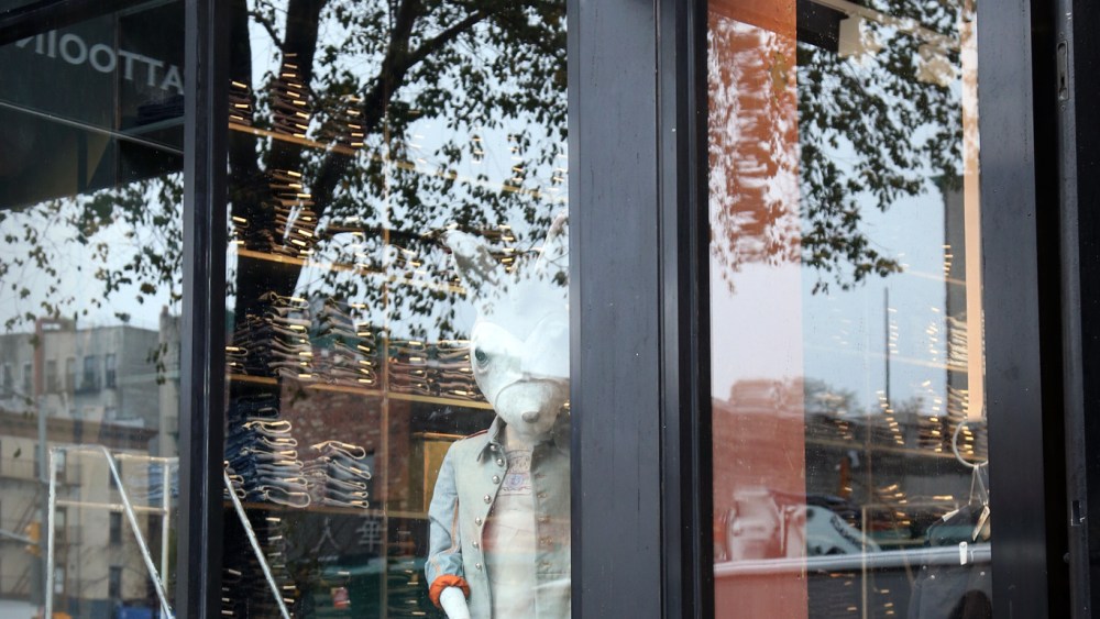 The Nudie Jeans Repair Shop in New York.