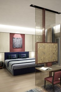 A private suite at the Palazzo Fendi.