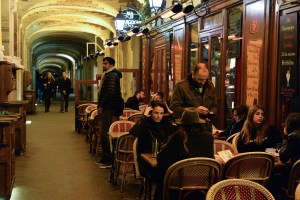 The scene in Paris.